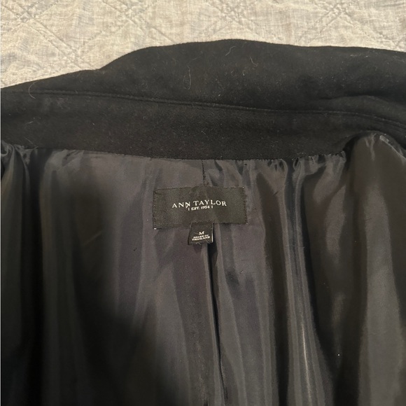 Ann Taylor black pea coat - Picture 2 of 2